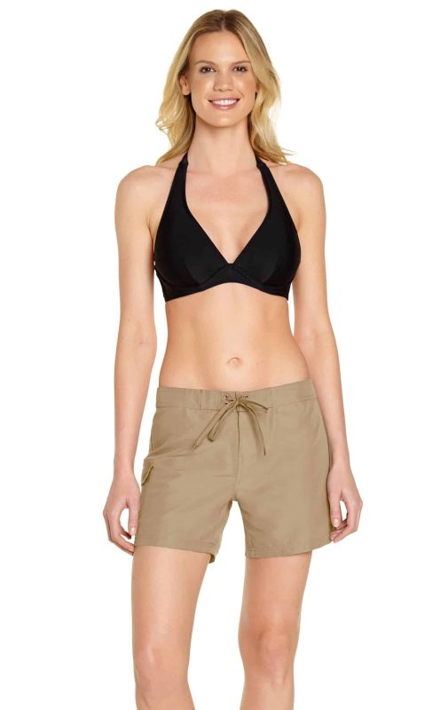 khaki shorts women