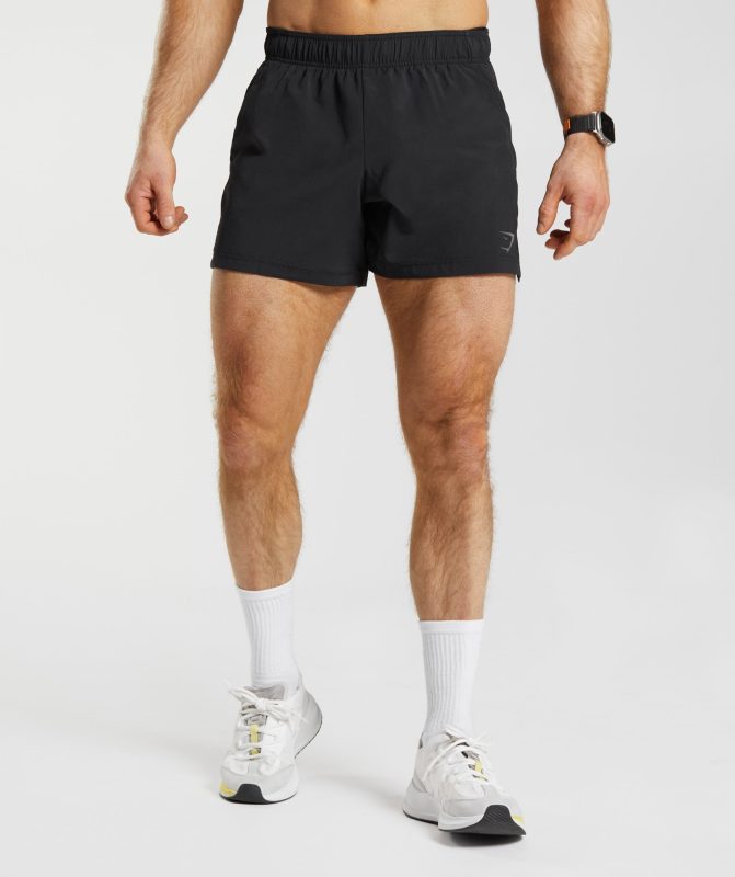 mens black shorts