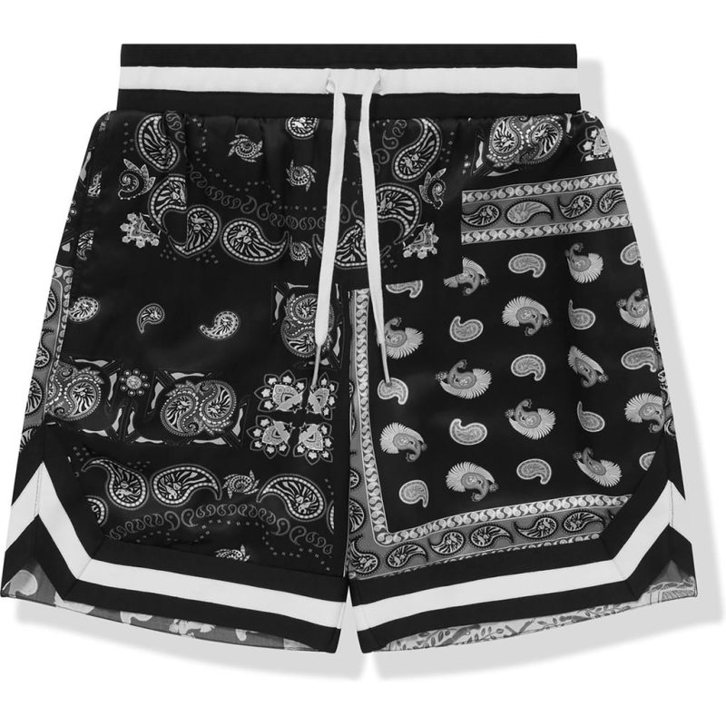 mens black shorts